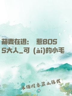 萌妻在逃：誤惹BOSS大人