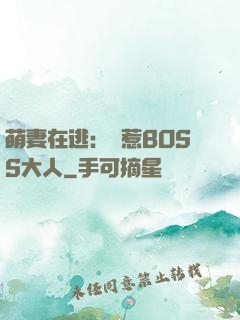 萌妻在逃：誤惹BOSS大人