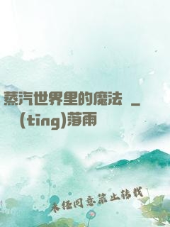 蒸汽世界里的魔法師
