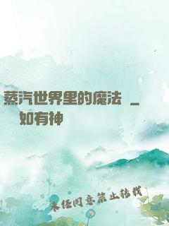 蒸汽世界里的魔法師