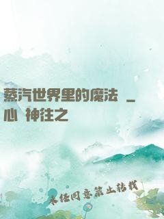 蒸汽世界里的魔法師