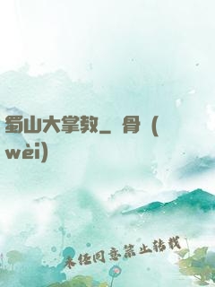 蜀山大掌教