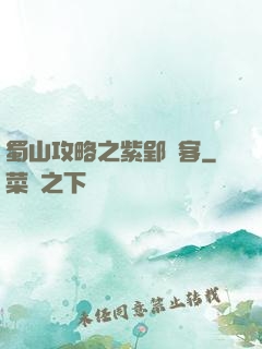 蜀山攻略之紫郢劍客