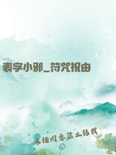 表字小邪