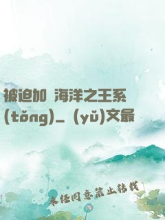 被迫加載海洋之王系統(tǒng)