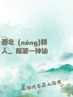 西北農(nóng)耕人