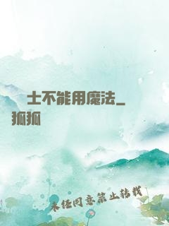 誰說劍士不能用魔法