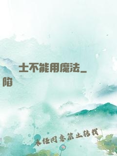 誰說劍士不能用魔法