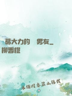諸葛大力的開掛男友