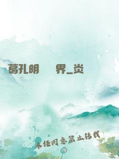 諸葛孔明縱橫異界
