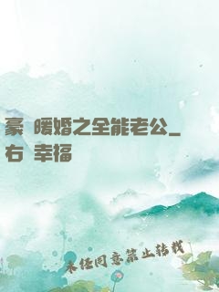 豪門暖婚之全能老公