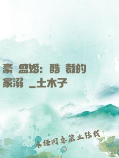 豪門盛婚：酷總裁的獨家溺愛