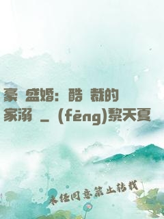 豪門盛婚：酷總裁的獨家溺愛