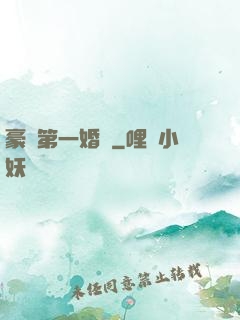 豪門第一婚寵