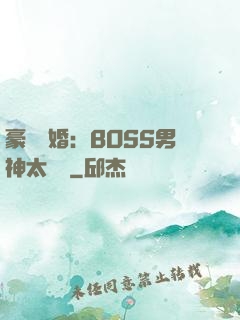 豪門閃婚：BOSS男神太難纏