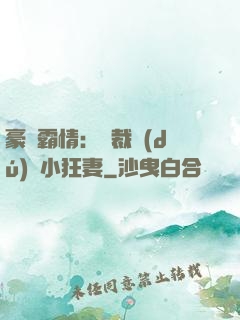 豪門霸情：總裁獨(dú)寵小狂妻