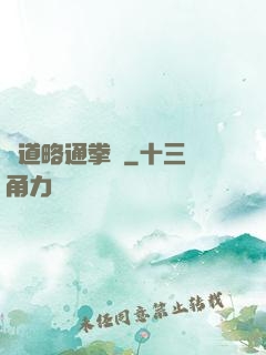 貧道略通拳腳