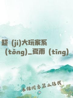 超級(jí)大玩家系統(tǒng)
