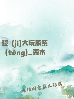 超級(jí)大玩家系統(tǒng)