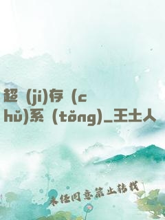 超級(jí)存儲(chǔ)系統(tǒng)