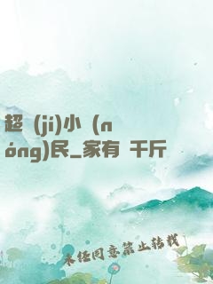 超級(jí)小農(nóng)民