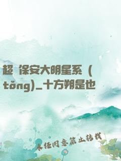 超級保安大明星系統(tǒng)