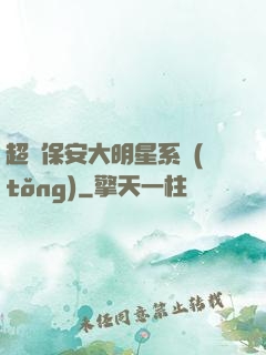 超級保安大明星系統(tǒng)