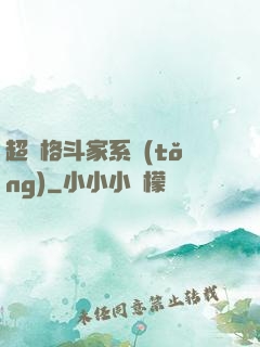 超級格斗家系統(tǒng)