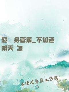 超級貼身管家