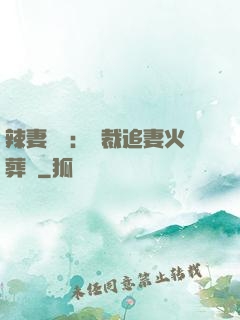 辣妻來襲：總裁追妻火葬場