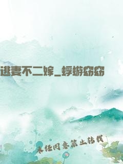 逃妻不二嫁