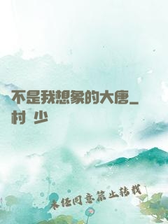這不是我想象的大唐