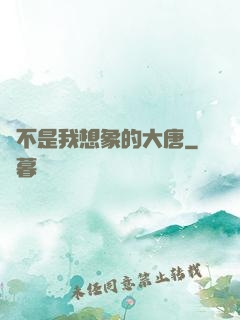 這不是我想象的大唐