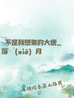 這不是我想象的大唐