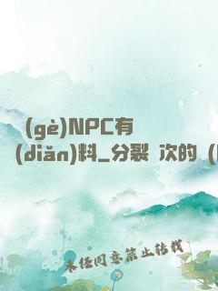 這個(gè)NPC有點(diǎn)料