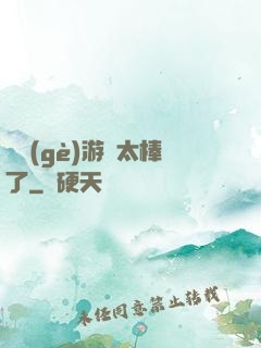 這個(gè)游戲太棒了