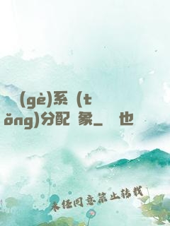 這個(gè)系統(tǒng)分配對象