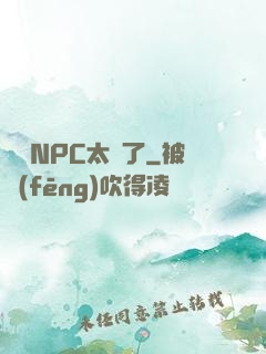 這個NPC太強了