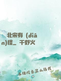 這個北宋有點(diǎn)怪