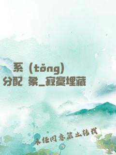 這個系統(tǒng)分配對象