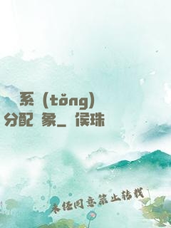 這個系統(tǒng)分配對象