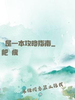 這是一本攻略指南