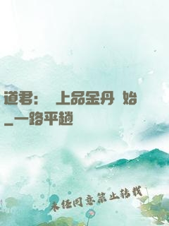 道君：從上品金丹開始