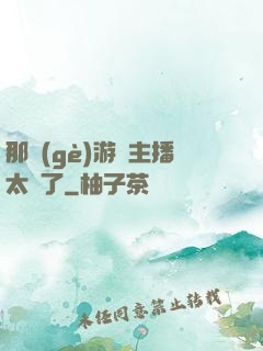 那個(gè)游戲主播太颯了