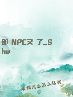 那個NPC又來了