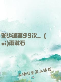 邪少追妻99次