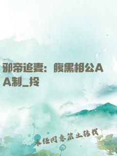 邪帝追妻：腹黑相公AA制