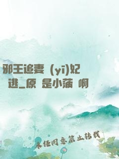 邪王追妻醫(yī)妃別逃