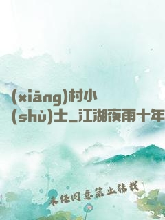 鄉(xiāng)村小術(shù)士
