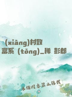 鄉(xiāng)村致富系統(tǒng)